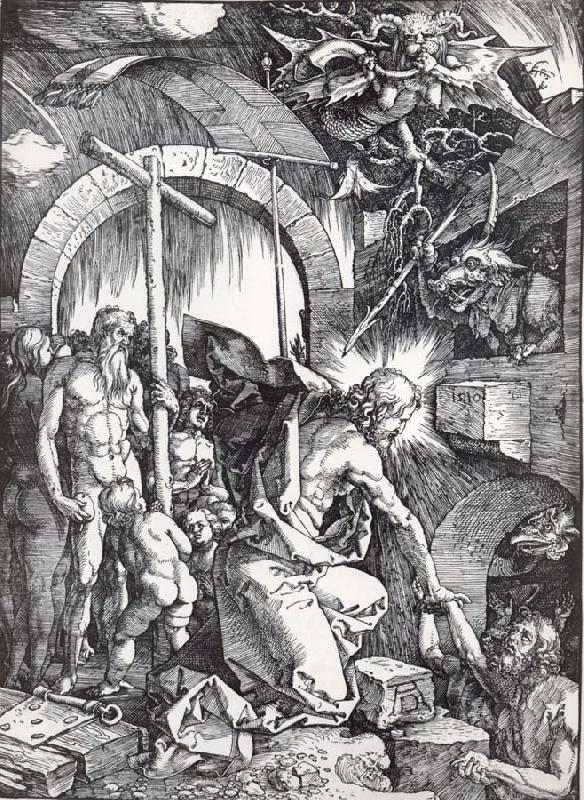 Albrecht Durer Christ in Limbo oil painting image